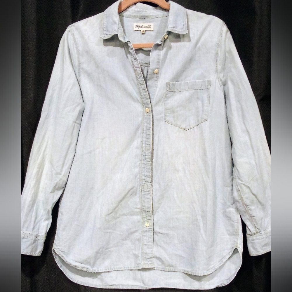 Madewell Light Blue Button Down Shirt